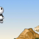 Online auf Panfu.de kostenlos spielen: Cloud Number Nine - Panda Flash Game